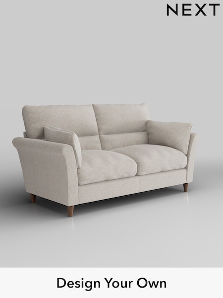 Chunky Marl/Oyster Hartley Highback Relaxed Sit (H34775) | £1,325