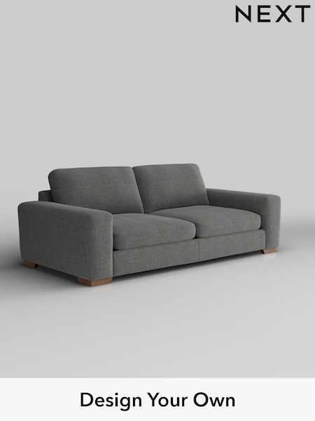 Chunky Texture/Dark Grey Houghton Deep Sit (H34780) | £1,375