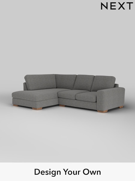 Chunky Texture/Dark Grey Houghton Deep Sit (H34780) | £2,099