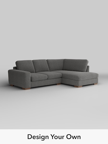 Chunky Texture/Dark Grey Houghton Deep Sit (H34780) | £2,099