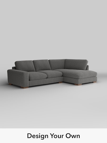Chunky Texture/Dark Grey Houghton Deep Sit (H34780) | £2,199