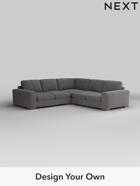 Chunky Texture/Dark Grey Houghton Deep Sit (H34780) | £2,775