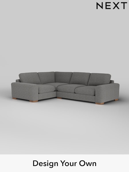 Chunky Texture/Dark Grey Houghton Deep Sit (H34780) | £2,575