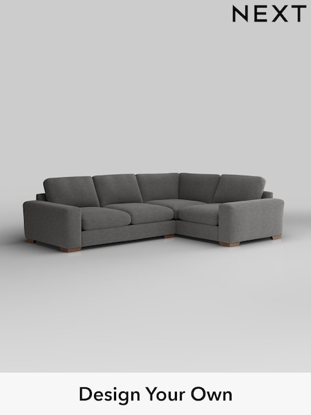 Chunky Texture/Dark Grey Houghton Deep Sit (H34780) | £2,575