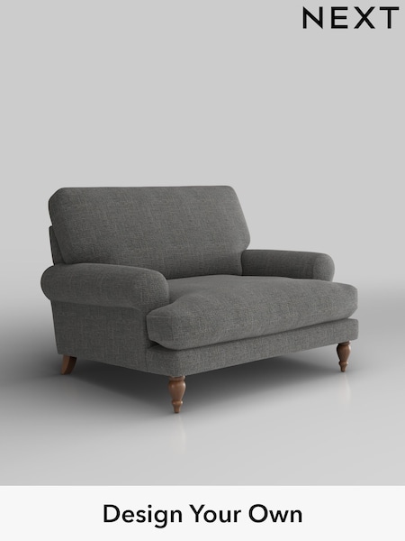 Chunky Texture/Dark Grey Erin Deep Relaxed Sit (H34781) | £975