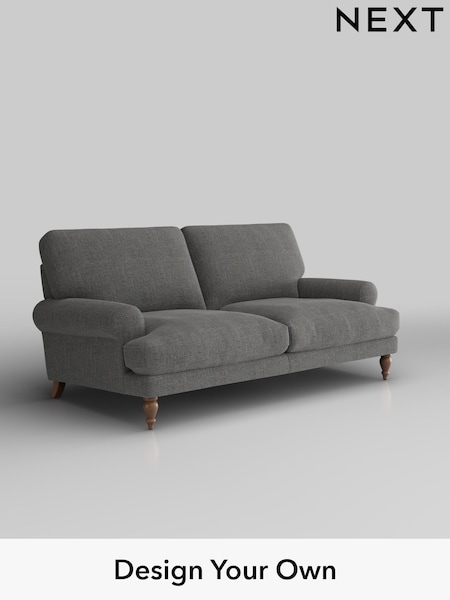 Chunky Texture/Dark Grey Erin Deep Relaxed Sit (H34781) | £1,275