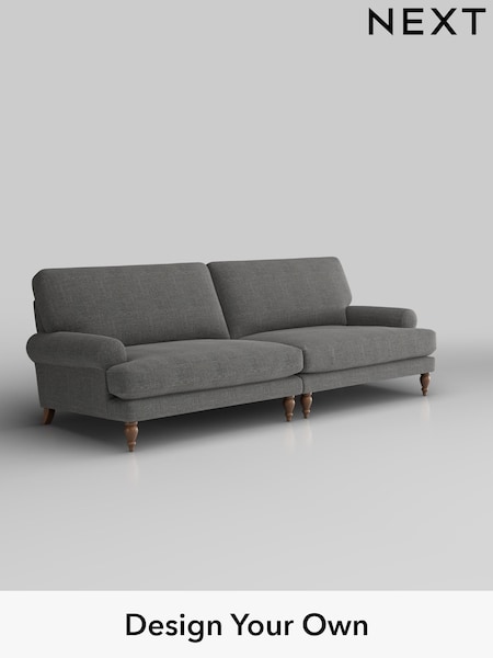 Chunky Texture/Dark Grey Erin Deep Relaxed Sit (H34781) | £1,475