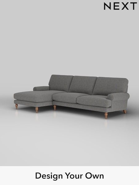 Chunky Texture/Dark Grey Erin Deep Relaxed Sit (H34781) | £1,975