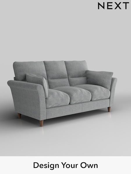 Chunky Marl/Mid Grey Hartley Highback Relaxed Sit (H34783) | £1,325