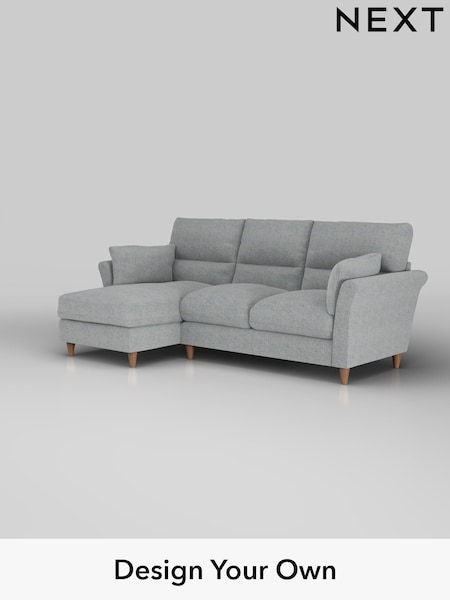 Chunky Marl/Mid Grey Hartley Highback Relaxed Sit (H34783) | £1,950