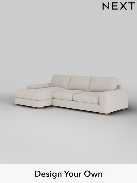 Chunky Marl/Oyster Houghton Deep Relaxed Sit (H34785) | £2,325