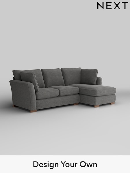 Chunky Texture/Dark Grey Heath Highback (H34786) | £1,899