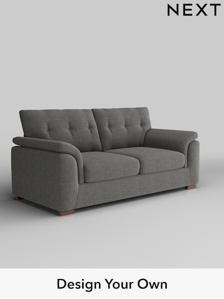 Chunky Texture/Dark Grey Hayden Buttoned Back (H34795) | £1,225