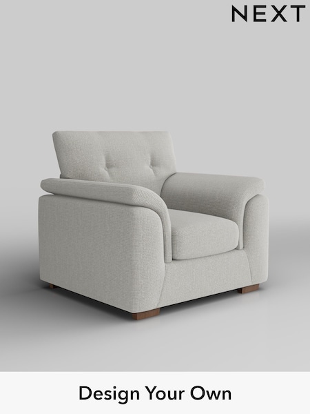 Chunky Texture/Dove Hayden Buttoned Back (H34806) | £750