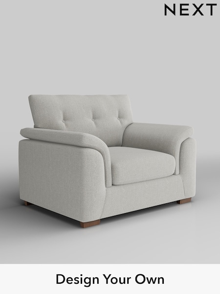 Chunky Texture/Dove Hayden Buttoned Back (H34806) | £850