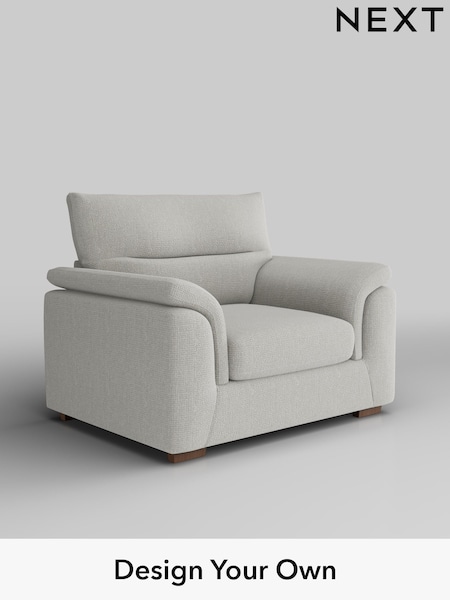 Chunky Texture/Dove Hayden Highback (H34809) | £850