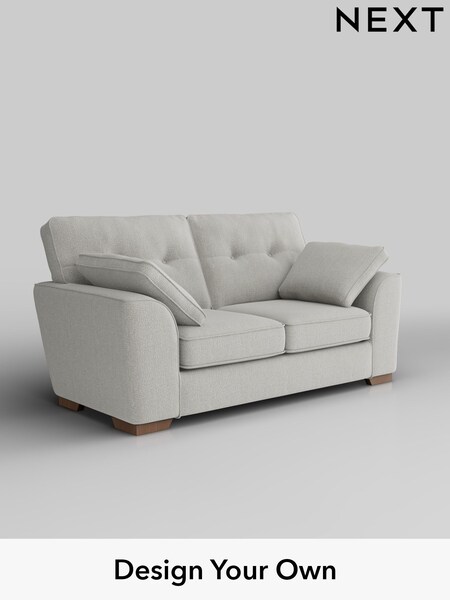 Chunky Texture/Dove Stamford Buttoned Back (H34810) | £1,199