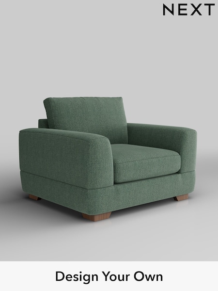 Chunky Texture/Mid Forest Green Clayton (H34819) | £850