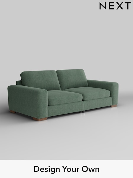 Chunky Texture/Mid Forest Green Houghton Deep Sit (H34820) | £1,475
