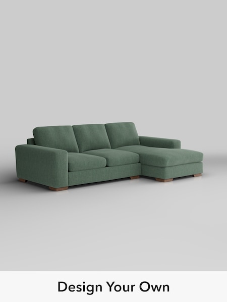 Chunky Texture/Mid Forest Green Houghton Deep Sit (H34820) | £2,050