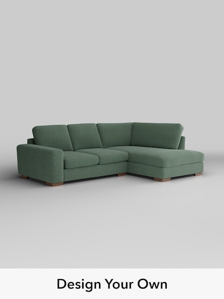Chunky Texture/Mid Forest Green Houghton Deep Sit (H34820) | £2,099