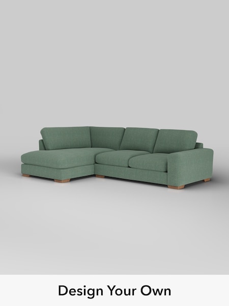 Chunky Texture/Mid Forest Green Houghton Deep Sit (H34820) | £2,199