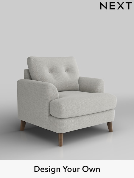 Chunky Texture/Dove Parker Buttoned Back (H34822) | £925