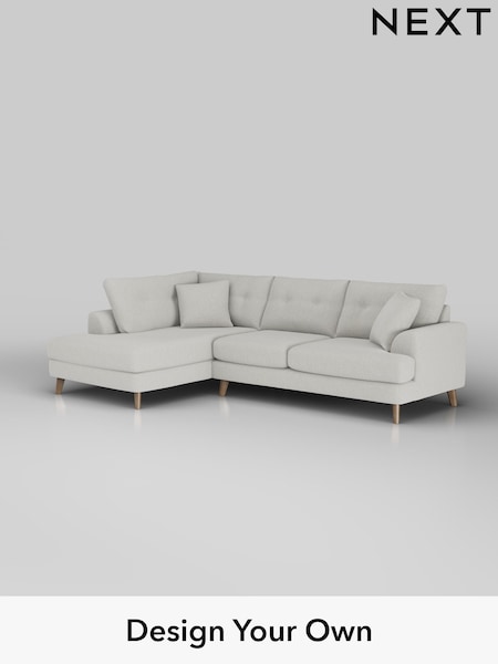 Chunky Texture/Dove Parker Buttoned Back (H34822) | £2,325