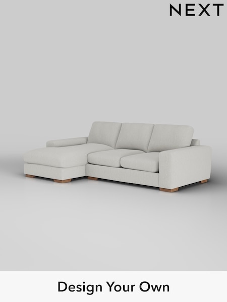 Chunky Texture/Dove Houghton Deep Relaxed Sit (H34823) | £2,125