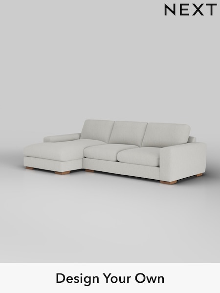 Chunky Texture/Dove Houghton Deep Relaxed Sit (H34823) | £2,325