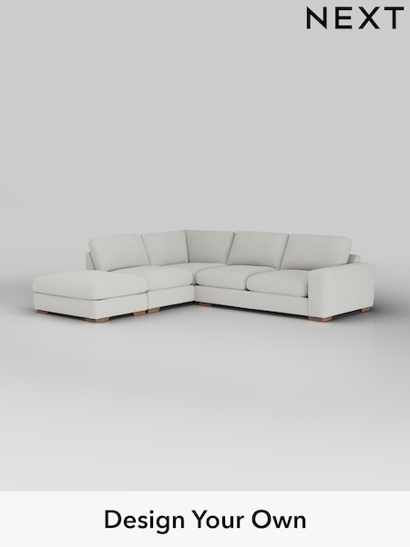 Chunky Texture/Dove Houghton Deep Relaxed Sit (H34823) | £2,675