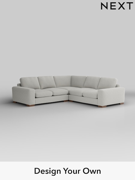 Chunky Texture/Dove Houghton Deep Relaxed Sit (H34823) | £2,825