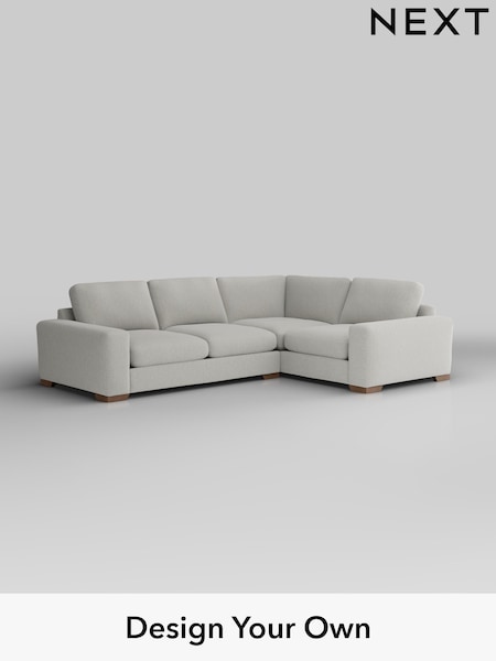 Chunky Texture/Dove Houghton Deep Relaxed Sit (H34823) | £2,625