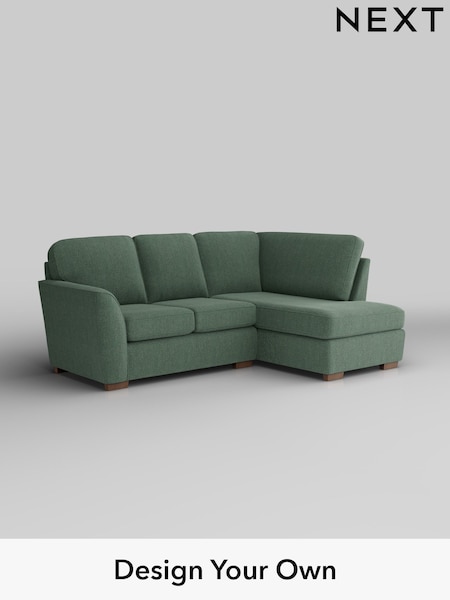 Chunky Texture/Mid Forest Green Malvern (H34825) | £1,350