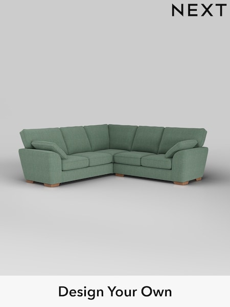 Chunky Texture/Mid Forest Green Stamford (H34827) | £2,350
