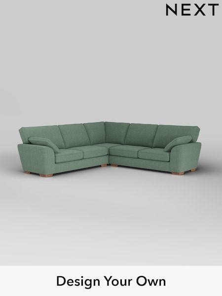 Chunky Texture/Mid Forest Green Stamford (H34827) | £2,550