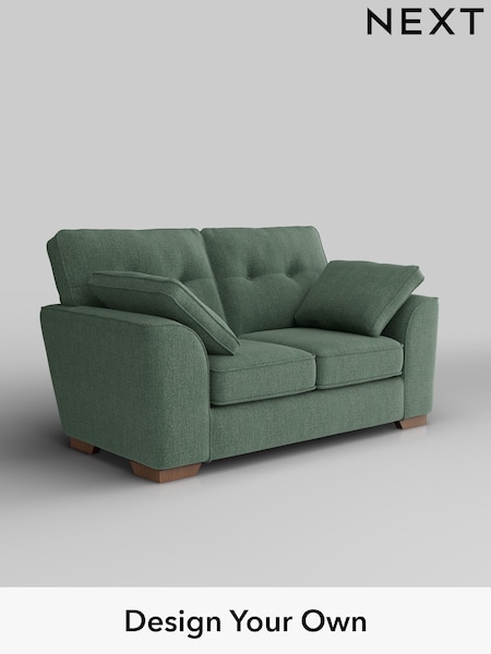 Chunky Texture/Mid Forest Green Stamford Buttoned Back (H34828) | £1,099