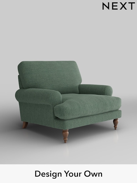 Chunky Texture/Mid Forest Green Erin Deep Relaxed Sit (H34829) | £875