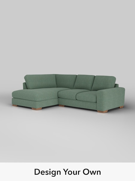 Chunky Texture/Mid Forest Green Houghton Deep Relaxed Sit (H34830) | £2,150