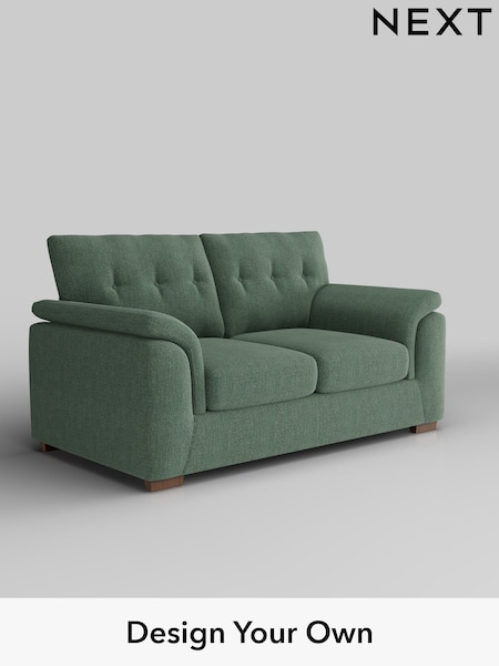 Chunky Texture/Mid Forest Green Hayden Buttoned Back (H34831) | £1,125