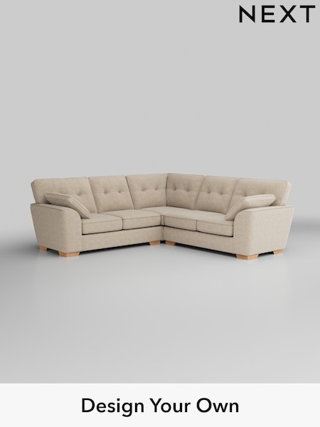 Chunky Weave/Cream Stamford Buttoned Back (H34834) | £2,425
