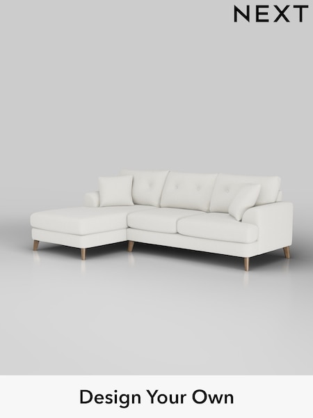 Chunky Texture/Oyster Parker Buttoned Back (H34846) | £2,199