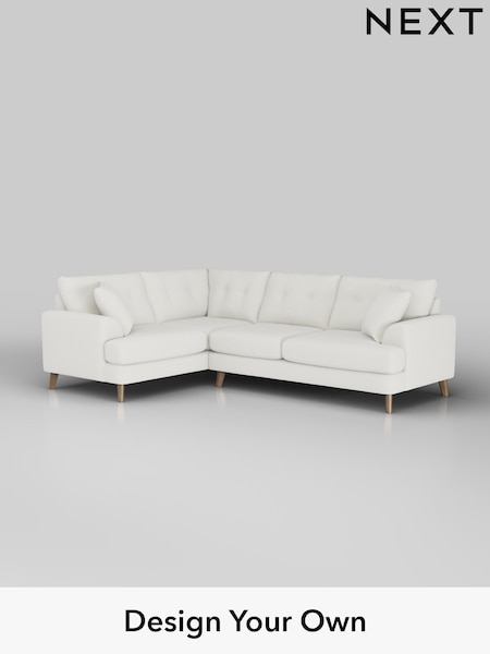Chunky Texture/Oyster Parker Buttoned Back (H34846) | £2,375