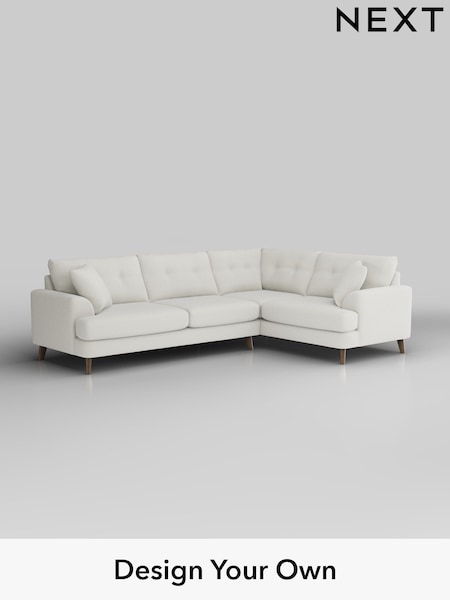 Chunky Texture/Oyster Parker Buttoned Back (H34846) | £2,475