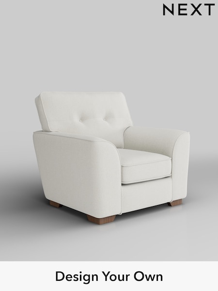 Chunky Texture/Oyster Stamford Buttoned Back (H34847) | £799