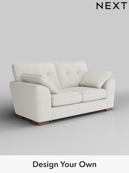 Chunky Texture/Oyster Stamford Buttoned Back (H34847) | £1,199