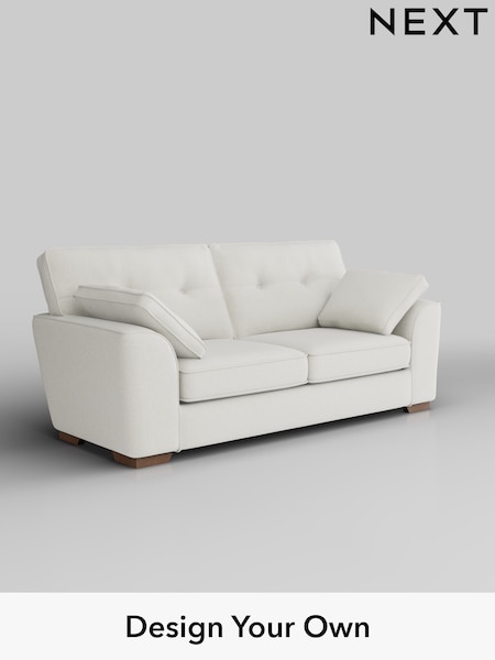 Chunky Texture/Oyster Stamford Buttoned Back (H34847) | £1,299