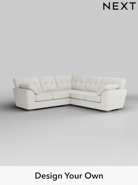 Chunky Texture/Oyster Stamford Buttoned Back (H34847) | £2,425