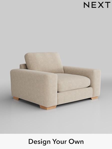 Chunky Weave/Cream Houghton Deep Relaxed Sit (H34858) | £1,025