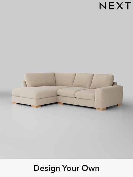 Chunky Weave/Cream Houghton Deep Relaxed Sit (H34858) | £2,150